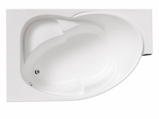 Ванна акриловая асимметричная 1Marka ERGONOMIKA 158-175*110 L
