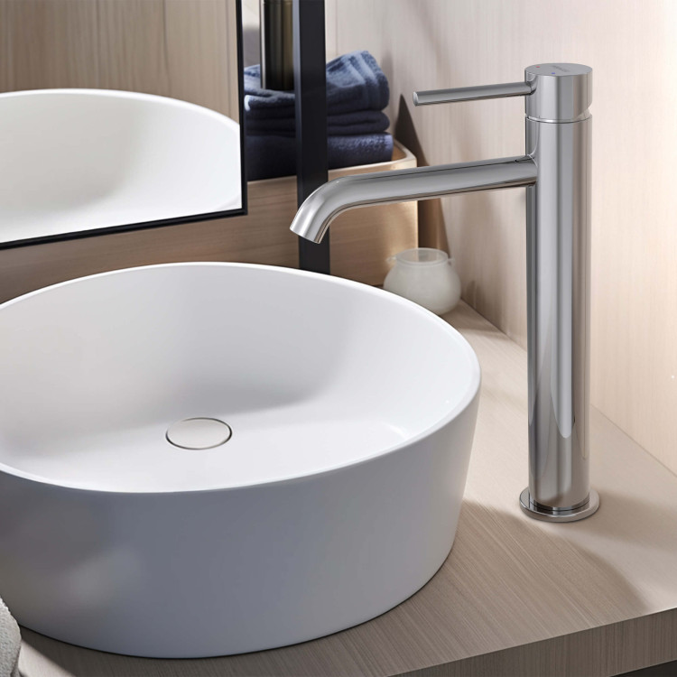 Смеситель для раковины 215, без донного клапана Aquatek AQ1304CR ЕВРОПА