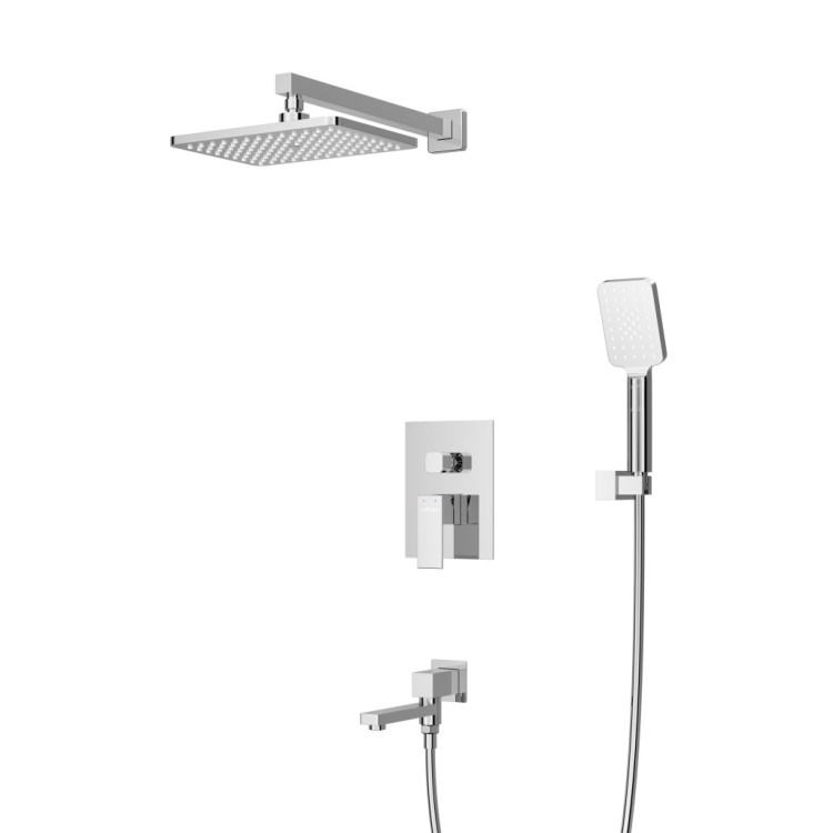 Душевой комплект встраиваемый с изливом Cezares SLIDER-VDSET-IN