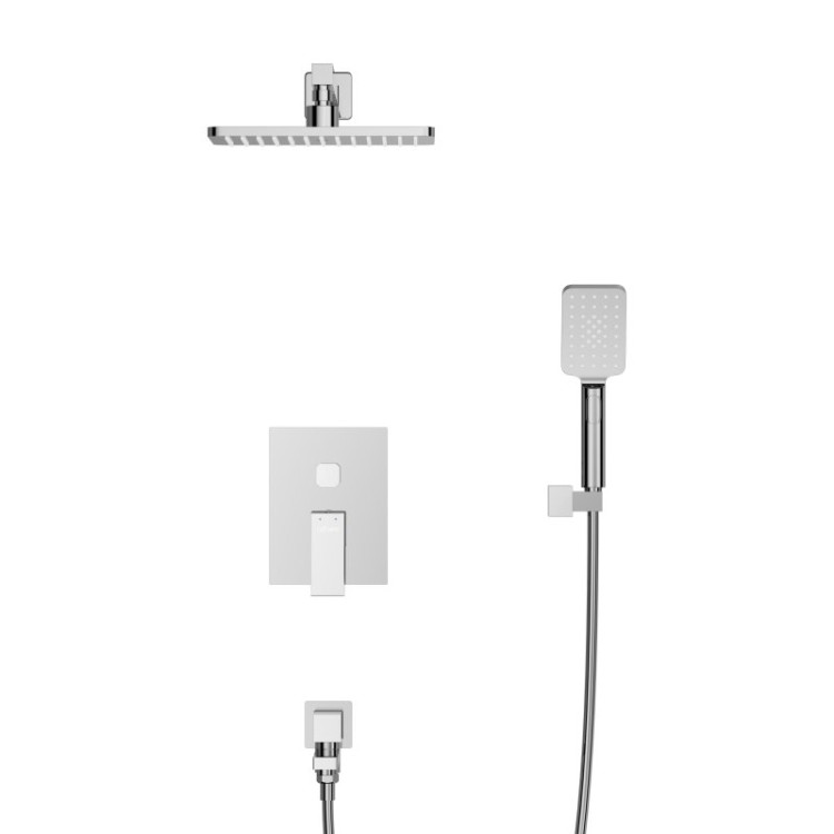 Душевой комплект встраиваемый с изливом Cezares SLIDER-VDSET-IN