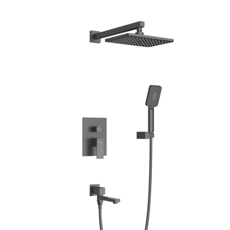 Душевой комплект встраиваемый с изливом Cezares SLIDER-VDSET-IN