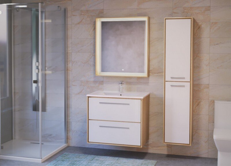 Тумба под раковину Raval Frame 75 подвесная