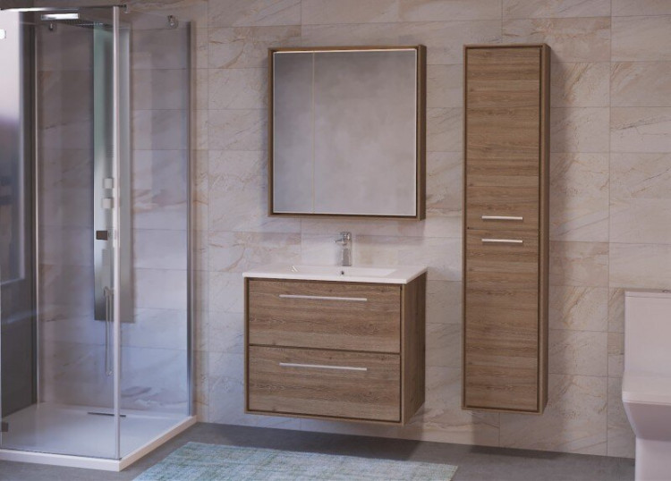 Тумба под раковину Raval Frame 75 подвесная