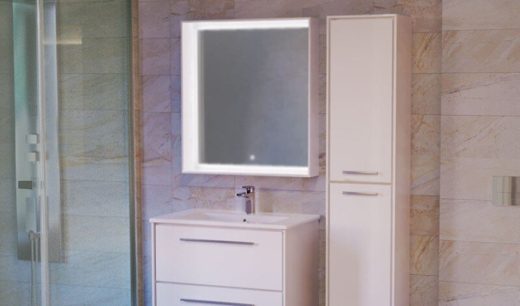 Тумба под раковину Raval Frame 75 подвесная