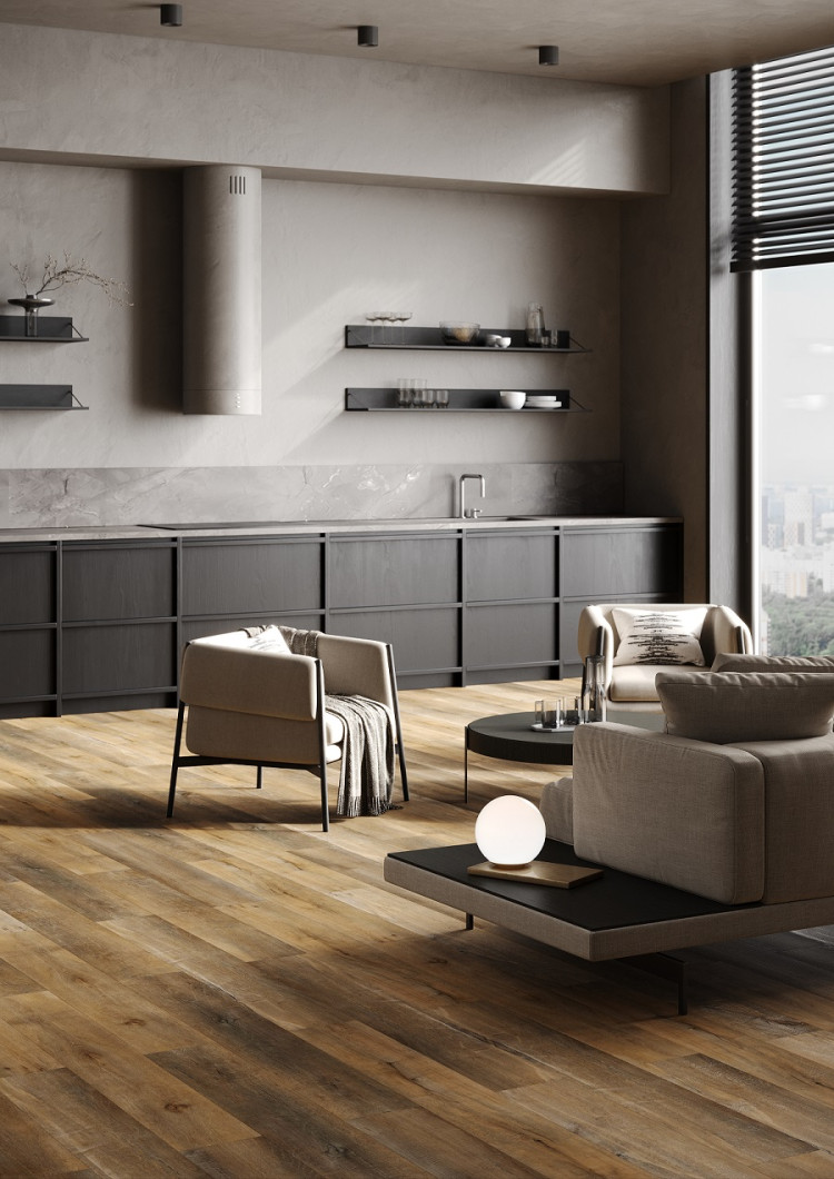 Кварцевый ламинат Fargo Comfort Дуб Медовый VL 88041-001