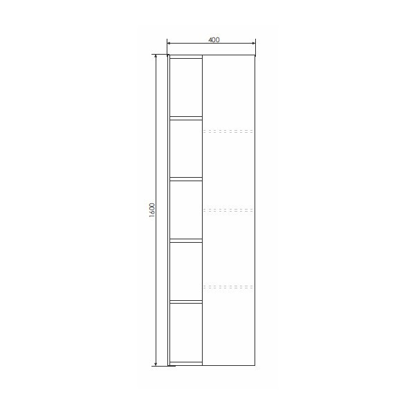 Шкаф пенал Comforty Милан 40