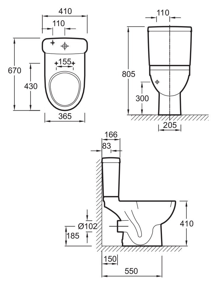 Унитаз Jacob Delafon Odeon Up 4956CK-00