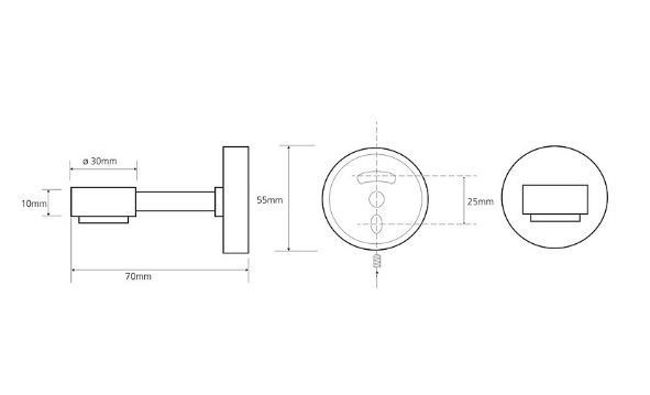 Мыльница Bemeta Omega 104108202