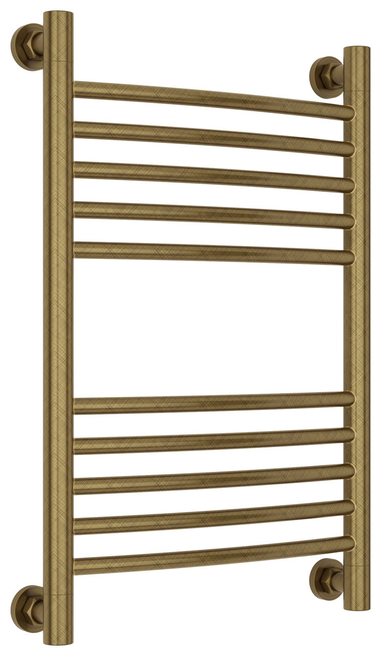 Полотенцесушитель водяной Сунержа Богема+ выгнутая 600х400 Состаренная бронза