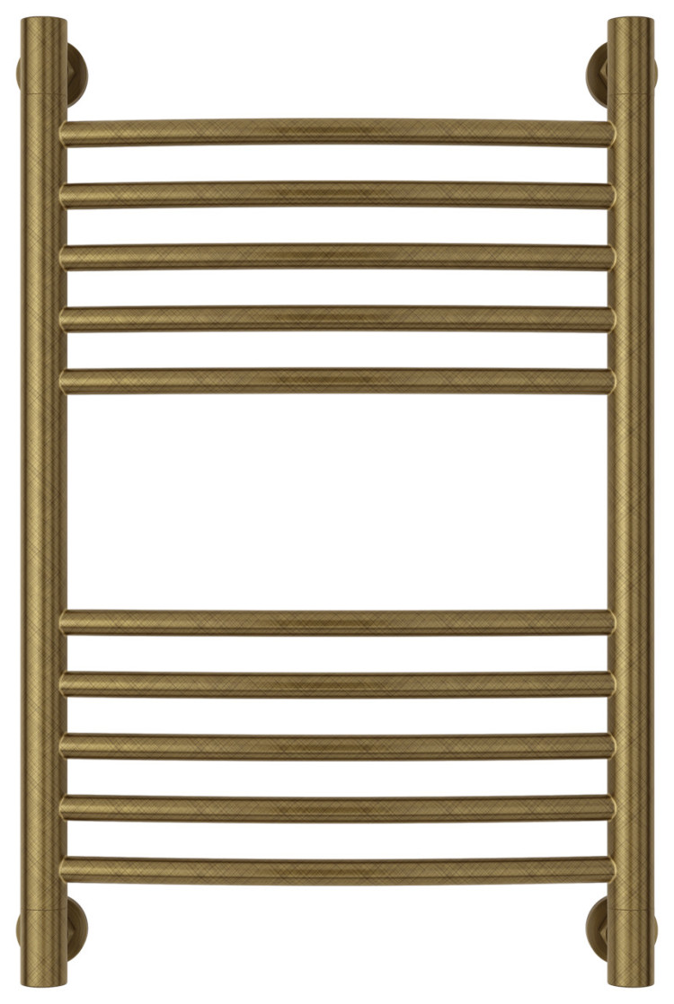 Полотенцесушитель водяной Сунержа Богема+ выгнутая 600х400 Состаренная бронза