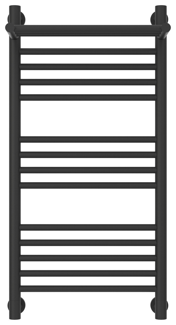 Полотенцесушитель водяной Сунержа Богема с полкой+ 800х400 Тёмный титан муар