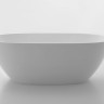 Отдельностоящая, овальная акриловая ванна без перелива BelBagno BB81-1700