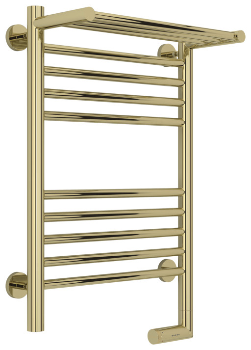 Полотенцесушитель электрический Сунержа Богема с полкой 2.0 600х400 МЭМ правый Шампань