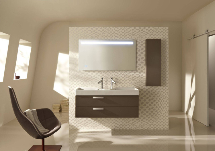 Мебель для раковины-столешницы 120 см, 2 выдвижных ящика Jacob Delafon RYTHMIK EB1305-E70