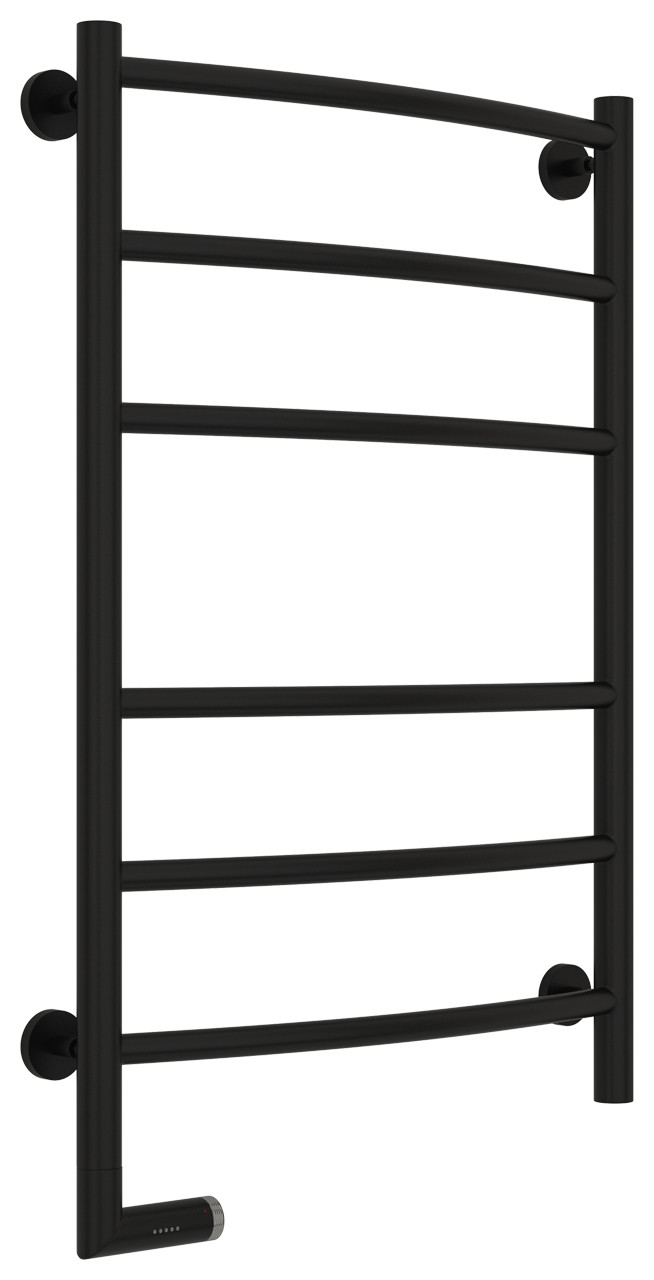 Полотенцесушитель электрический Сунержа Галант 2.0 800х500 МЭМ левый Матовый чёрный