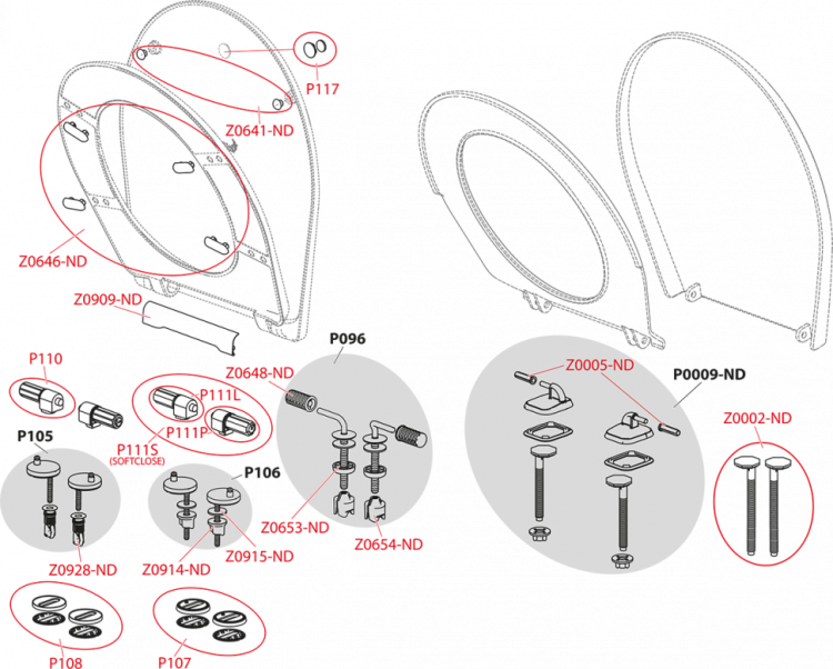 Сиденье для унитаза универсальное SOFTCLOSE, Дюропласт Alcadrain A604 PISTACHIO