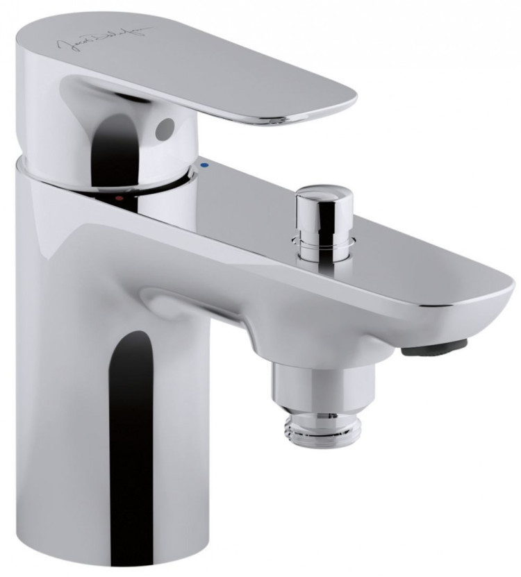 Моноблочный однорычажный смеситель для ванны/душа Jacob Delafon ALEO E72284-CP