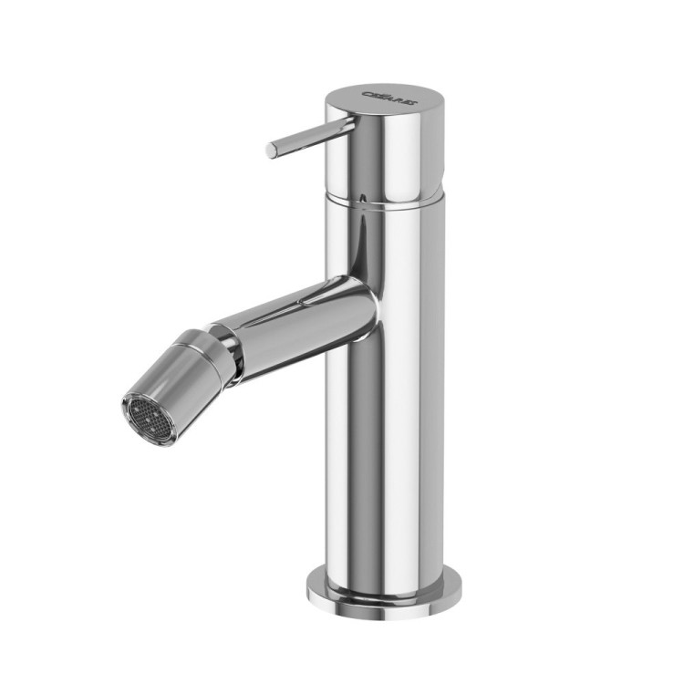 Смеситель для биде однорычажный с тонкой ручкой Cezares LEAF-BSM-L-BIO