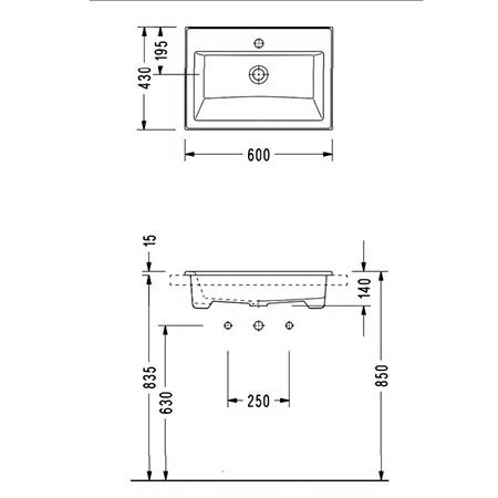 Раковина Serel 60 3042