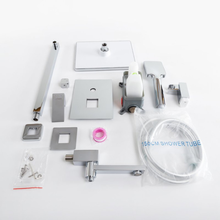 Душевой комплект встраиваемый с изливом Cezares SLIDER-VDSET-GM