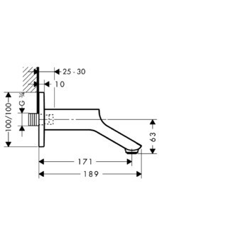 Излив Axor Urquiola 11430000