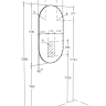 Зеркало Aquaton Альто 110х60 1A256502A1010