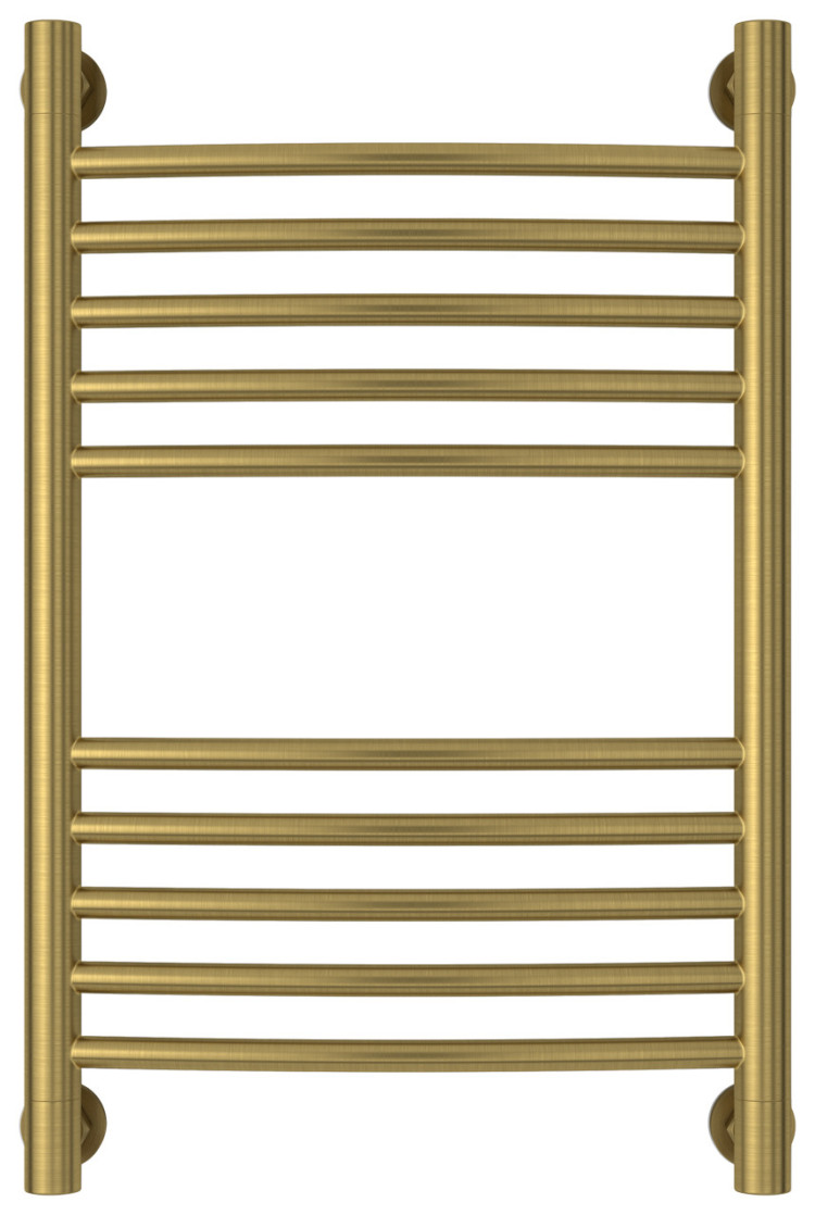 Полотенцесушитель водяной Сунержа Богема+ выгнутая 600х400 Состаренная латунь