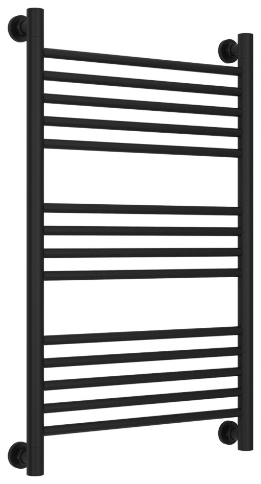 Полотенцесушитель водяной Сунержа Богема+ прямая 800х500 Матовый чёрный