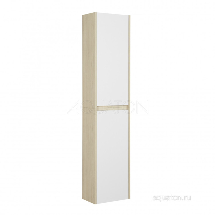 Полуколонна AQUATON Сканди белый, дуб верона 1A255003SDB20