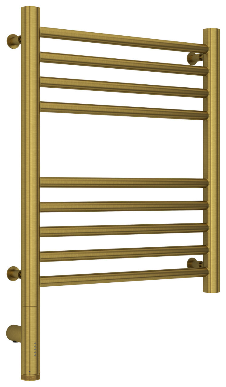 Полотенцесушитель электрический Сунержа Богема 3.0 прямая 500х400 МЭМ левый Состаренная латунь