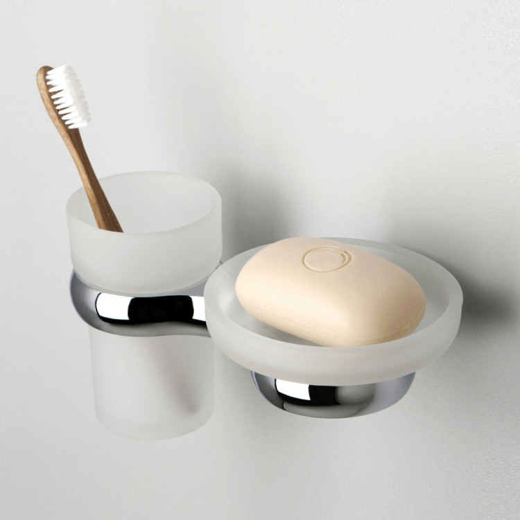 WasserKRAFT Berkel K-6826 Держатель стакана и мыльницы