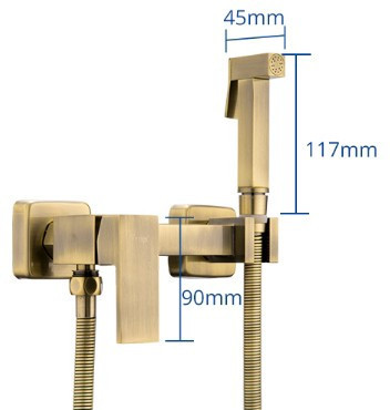 Гигиенический душ со смесителем Frap F7504-4