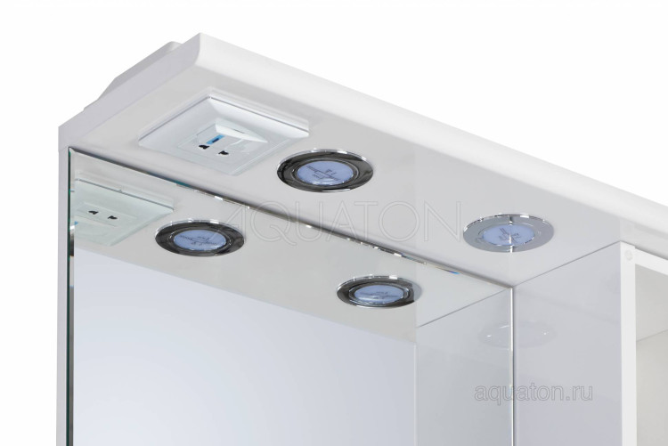 Зеркальный шкаф Aquaton Онда правый белый 1A009802ON01R