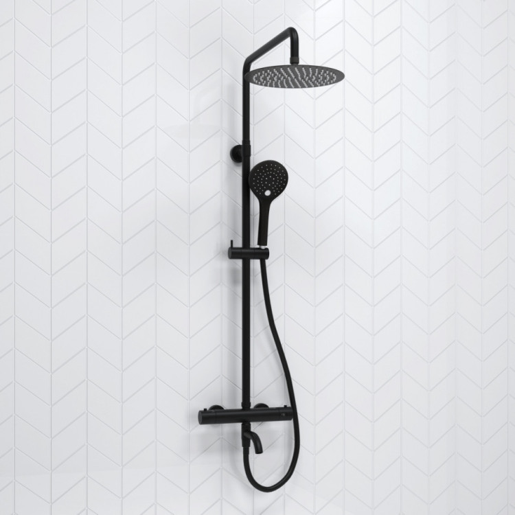 WasserKRAFT A288.258.078.BM Thermo Душевой комплект с термостатическим смесителем