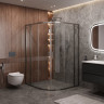 Душевой уголок MOLVENO-RH-22 Cezares MOLVENO-RH-22-120/110-C-BORO-IV
