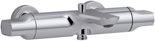 Термостатический настенный смеситель для ванны/душа Jacob Delafon ALEO E72286-CP