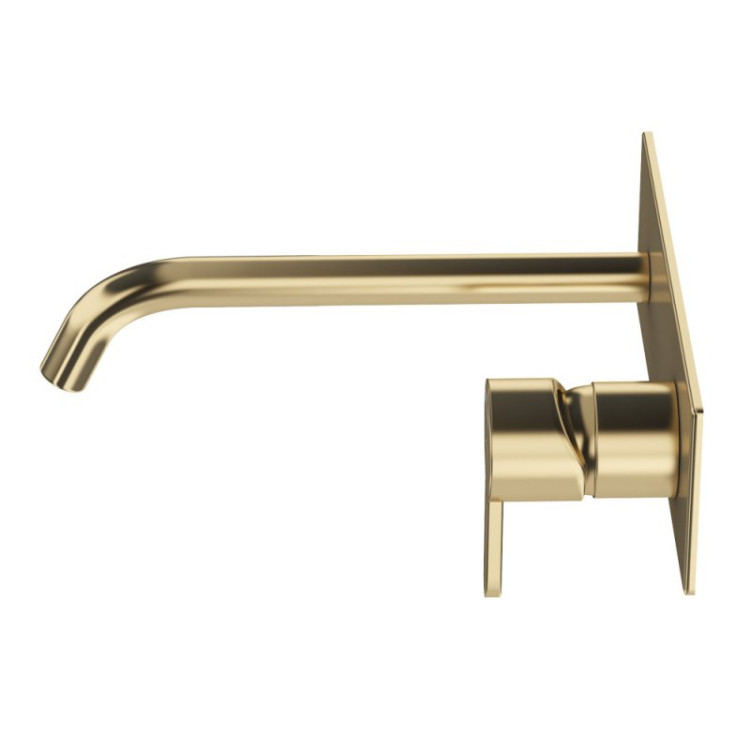 Смеситель для раковины встраиваемый однорычажный, на единой площадке Cezares LEAF-BLI1-SR