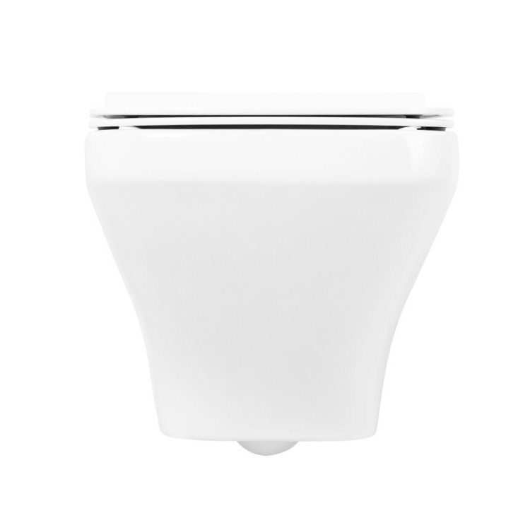 Сиденье дюропласт, soft close, металлическое крепление Cezares BB3201SC