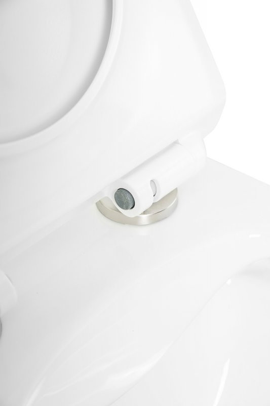 Сиденье дюропласт, soft close, металлическое крепление Cezares BB3201SC