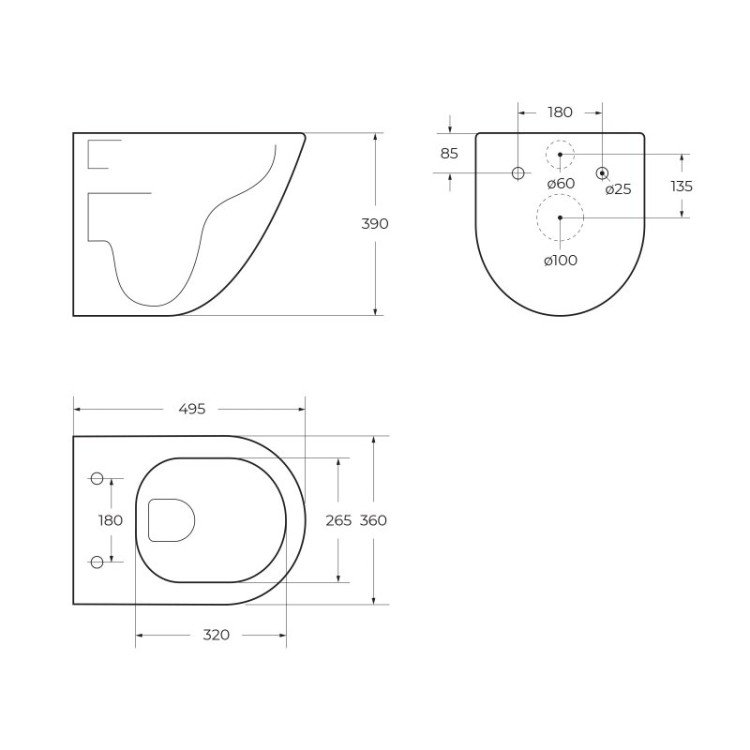 Сиденье дюропласт, soft close, металлическое крепление Cezares BB2011SC
