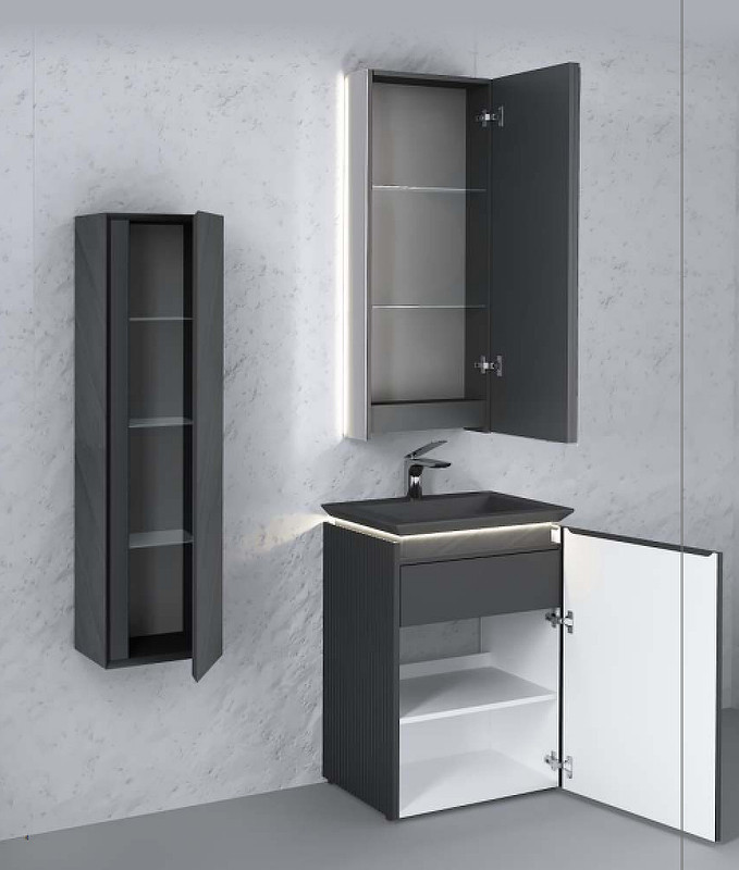 Тумба Incline 60 напольная Антрацит