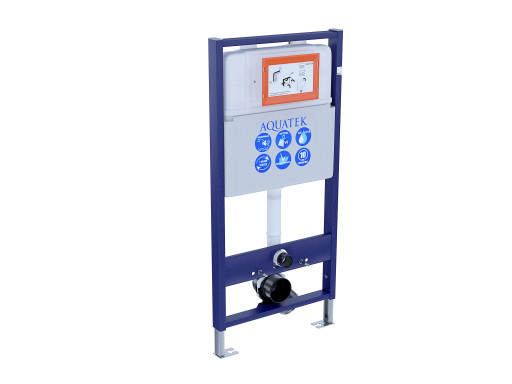 Инсталляция для подвесного унитаза Aquatek Standart 51 INS-0000001, 130*510*100 мм