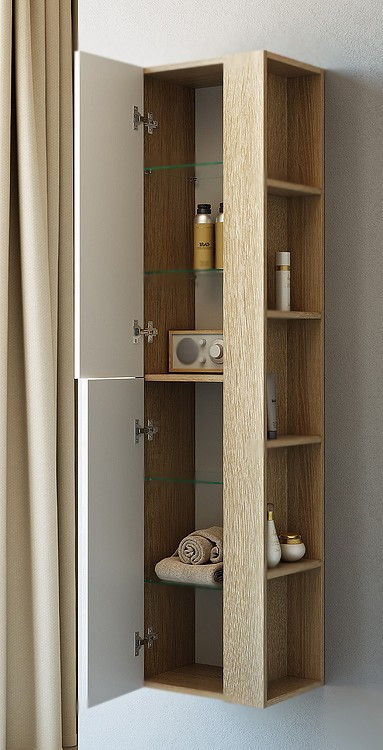 Тумба под раковину Aqwella Маями 90 подвесная