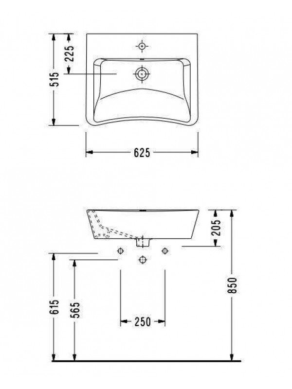 Раковина Serel 62 3044