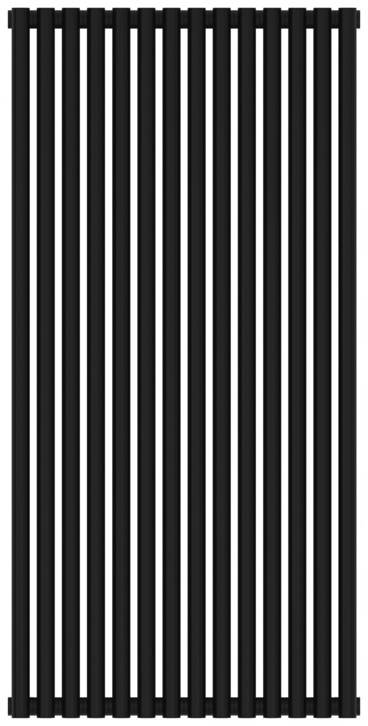 Отопительный радиатор Сунержа Эстет-11 1200х630 14 секций Матовый чёрный