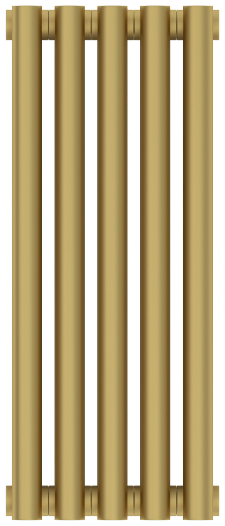 Отопительный радиатор Сунержа Эстет-11 500х225 5 секций Матовое золото