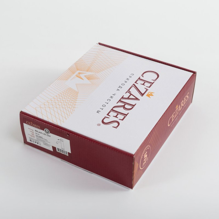 Смеситель для раковины без донного клапана Cezares RELAX-LS1-01-W0