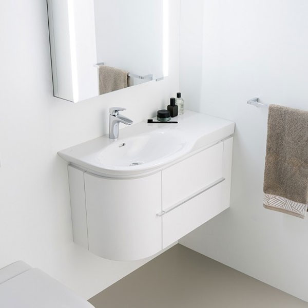 Тумба под раковину Laufen Palace New 90 подвесная 2 ящика 1 дверца