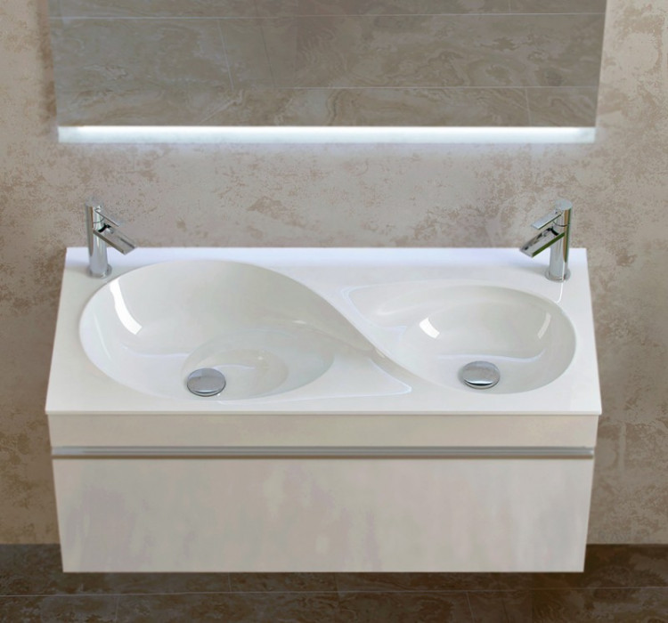 Тумба под раковину Raval Hotte 100 подвесная