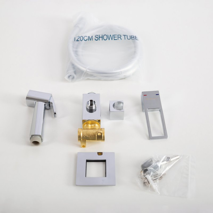 Гигиенический душ со смесителем Cezares LUC-HGN-CRM